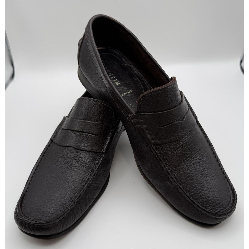 Florsheim vintage brown leather Royal Imperial driving loafers Mens 8.5
